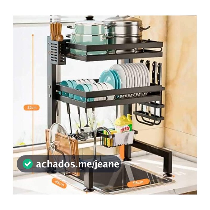 Cozinha Suspensa Modular Autossustentável Escorredor Premium