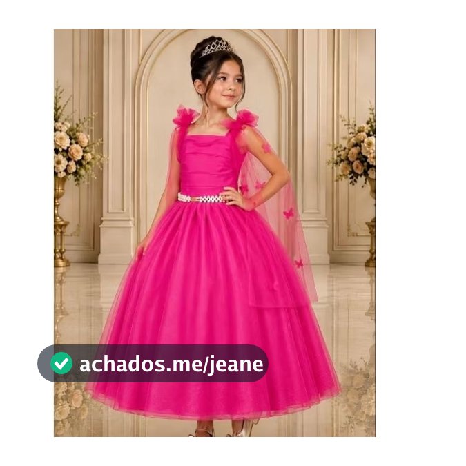 Vestido Infantil Longo Luxo vestido para Festas Vestido Para meninas