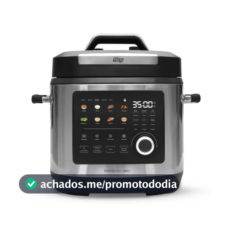 Panela de Pressão Elétrica 6L Wap Digital Prosdócimo WPPE6 220V