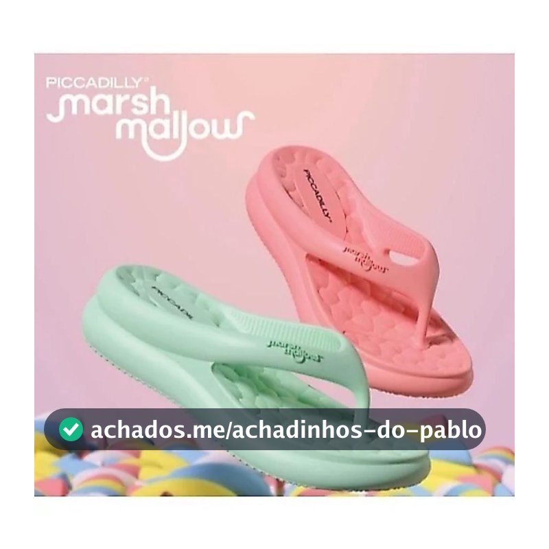 Chinelo Feminino Nuvem Ortopédico Piccadilly Marshmallow | Lançamento! | Produto Original Piccadilly