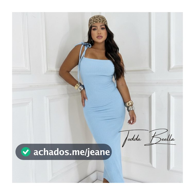 Vestido Feminino Multi Amarrações Costa Nua Longo Empina Bumbum