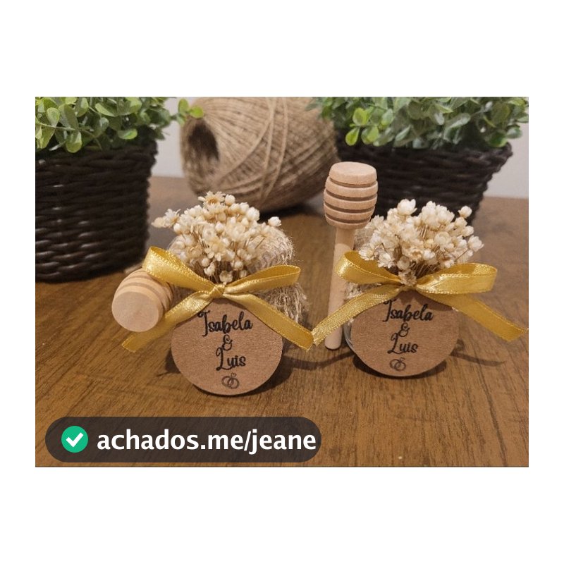 Lembrancinhas Potinho de mel Casamento Aniversário Pronta Entrega