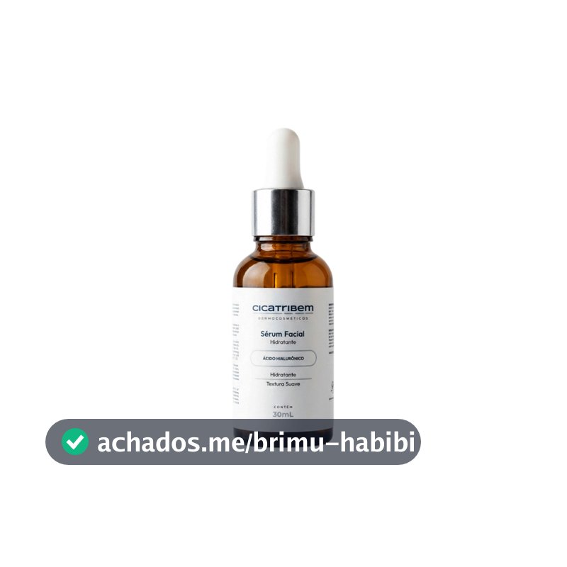 Sérum Facial Ácido Hialurônico Cicatribem 30ml Hidratação Profunda Textura Suave Rápida Absorção Pele Viçosa e Iluminada