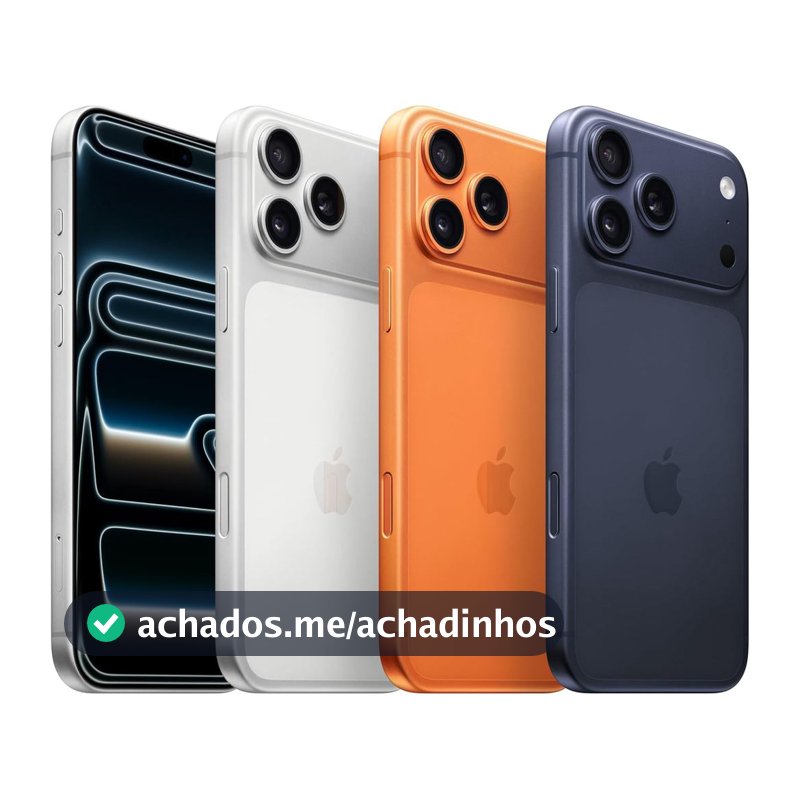 Iphone 17 Pro / 17 Pro Max 256GB 12GB Ram 5G 6.9" Oled Original Envio Imediato