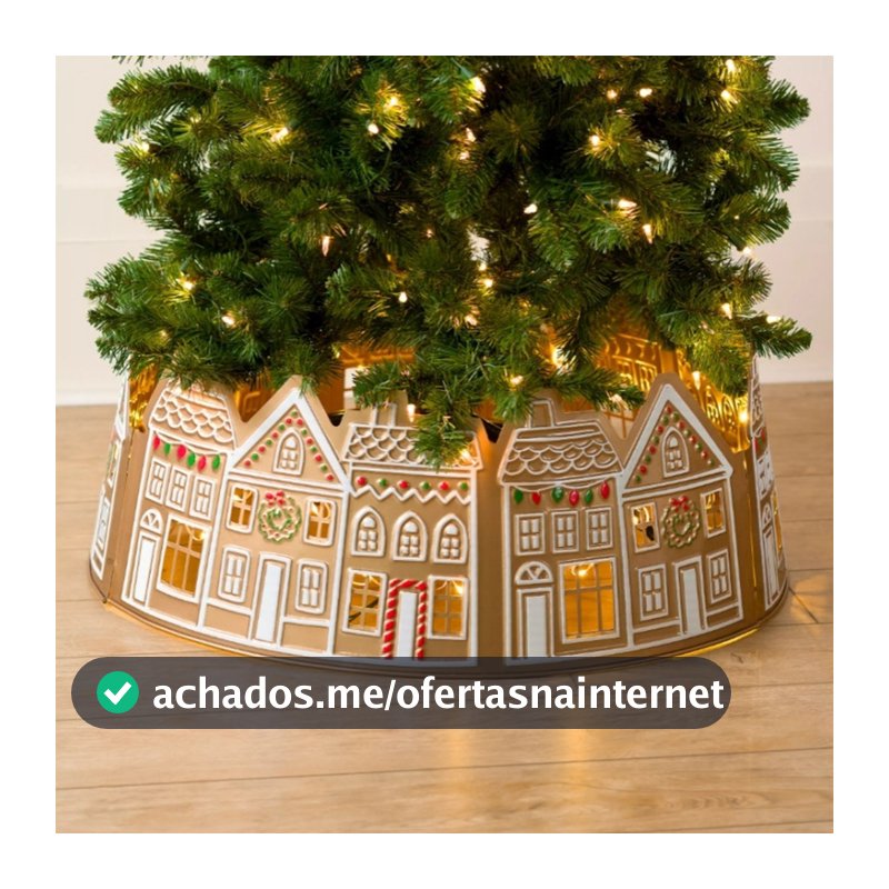 Colar De Saias De Árvore De Natal Anel Decorativo