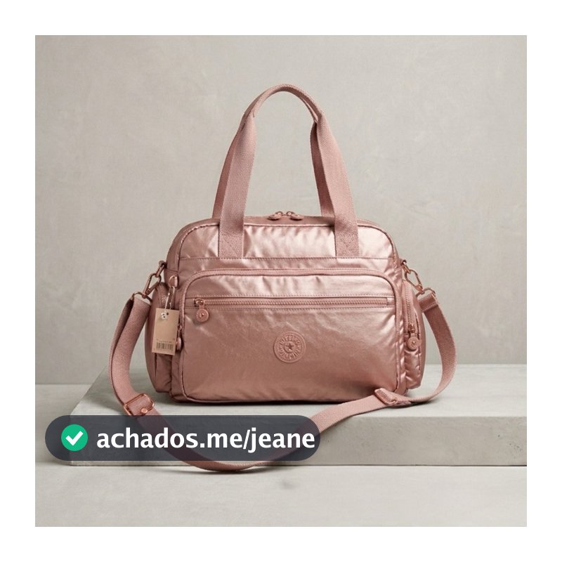 Bolsa Feminina Grande Nylon Premium Transversal Academia Viagem Dia a Dia 40cm