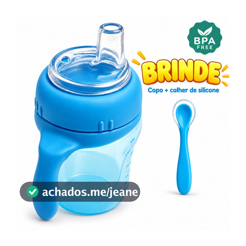 Copo De Transição Para Bebê Bico Silicone