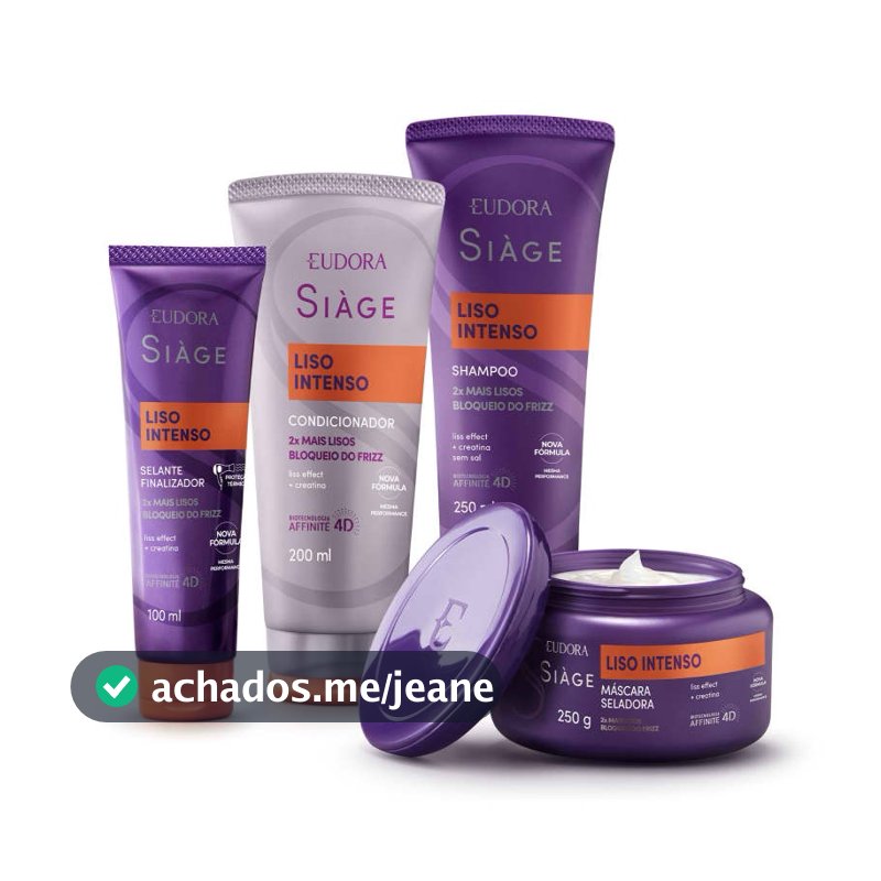 Eudora Siàge Liso Intenso kit
