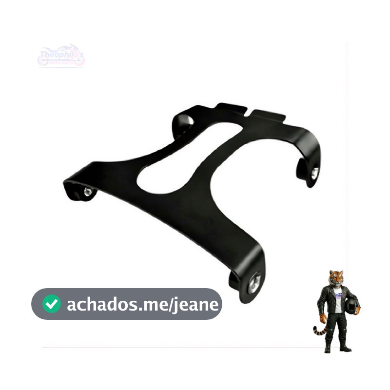 Suporte Aranha Alma do Paralama Parabarro Fixação Honda Titan Fan Start 160 2025 em Dianteiro