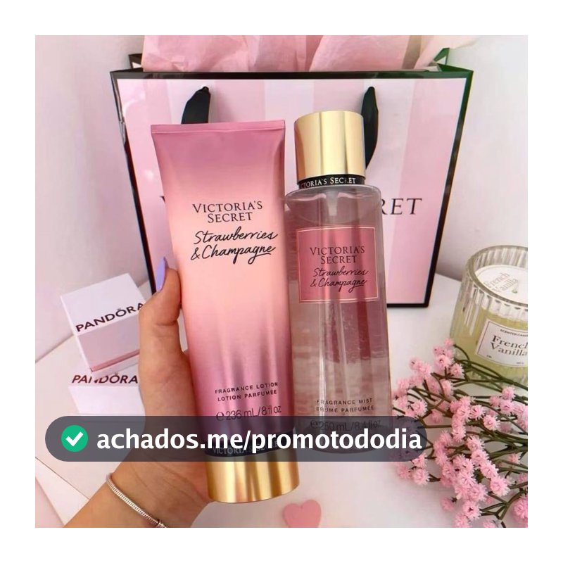 Kit Hidratante Corporal + Body Splash Feminino | Fragrância Doce Frutal | Hidratação Prolongada | Pele Macia