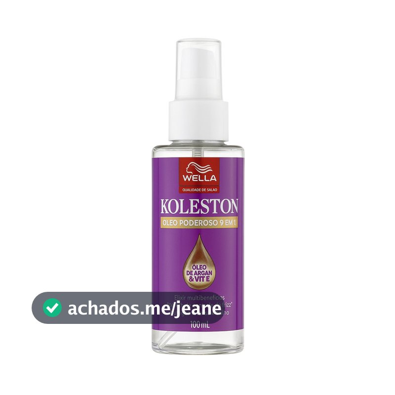 ÓLEO PODEROSO 9 EM 1 WELLA KOLESTON 100ML