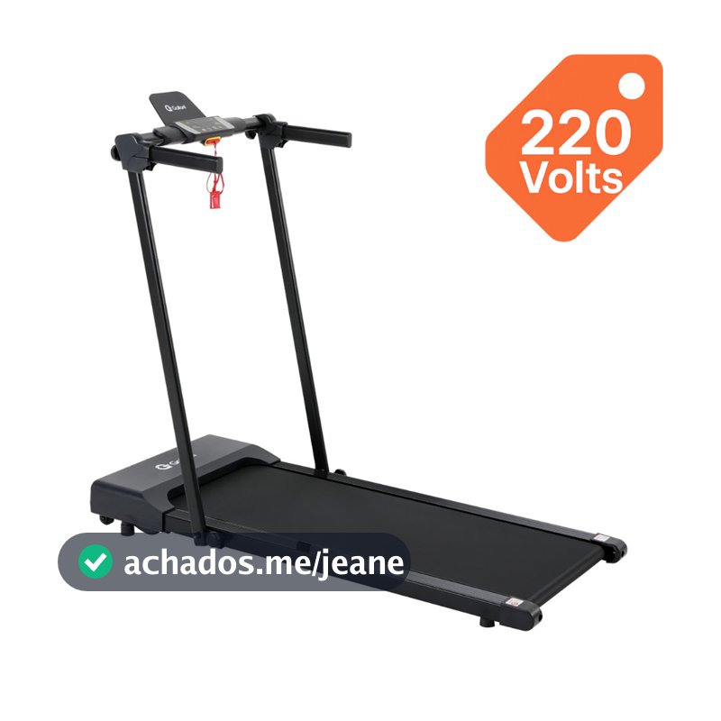 Esteira Ergométrica Elétrica Gallant Compact Fold 1,6hp 10km/H 110kg 220v (GEE11M16A-220PT)