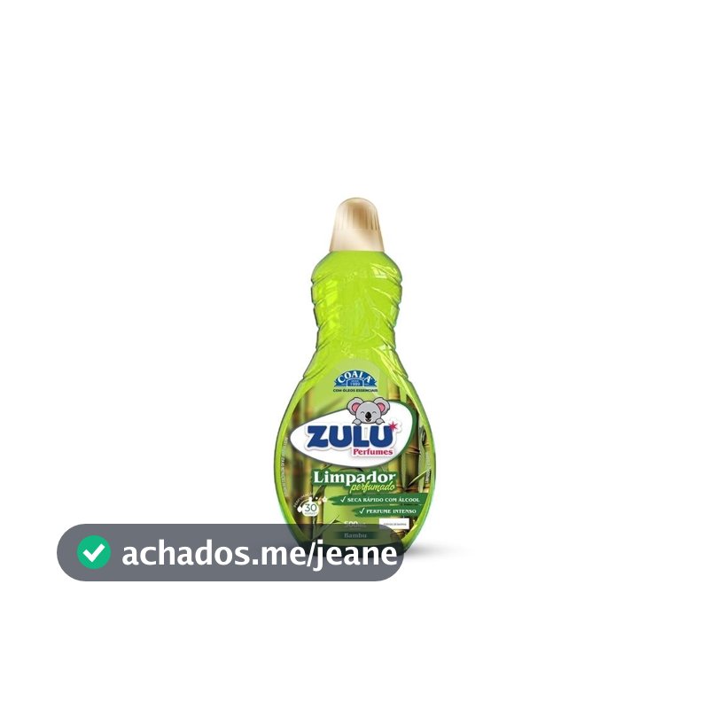 Limpador Perfumado Zulu Perfumes / Coala Bambu 500ml