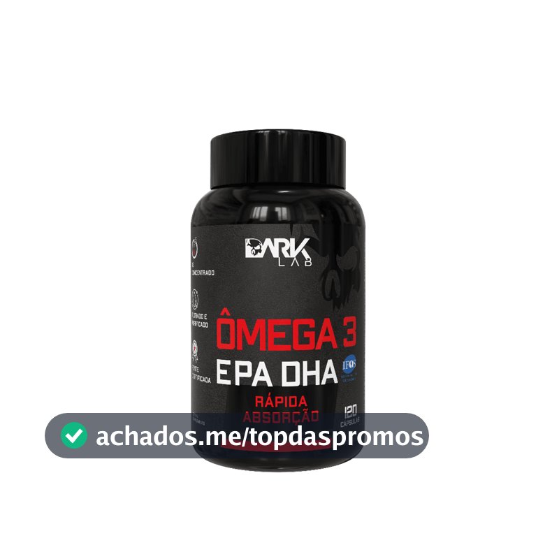 Ômega  3 EPA DHA 120 cápsulas - Dark Lab