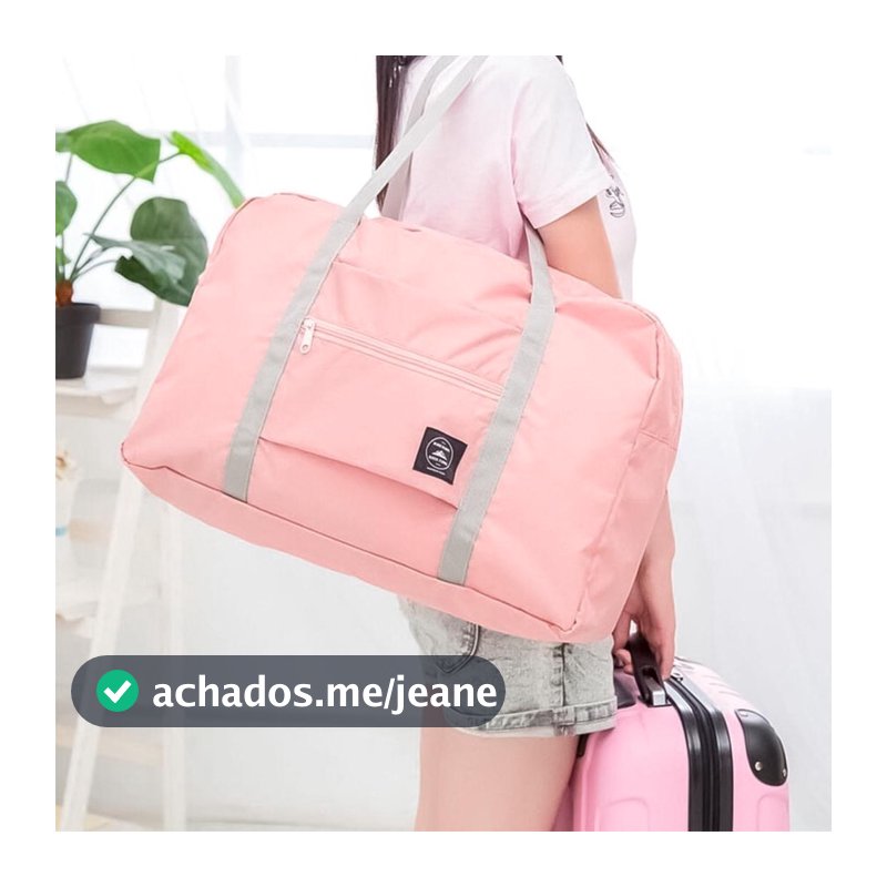Bolsa de Viagem Mala Dobrável Capacidade Impermeável