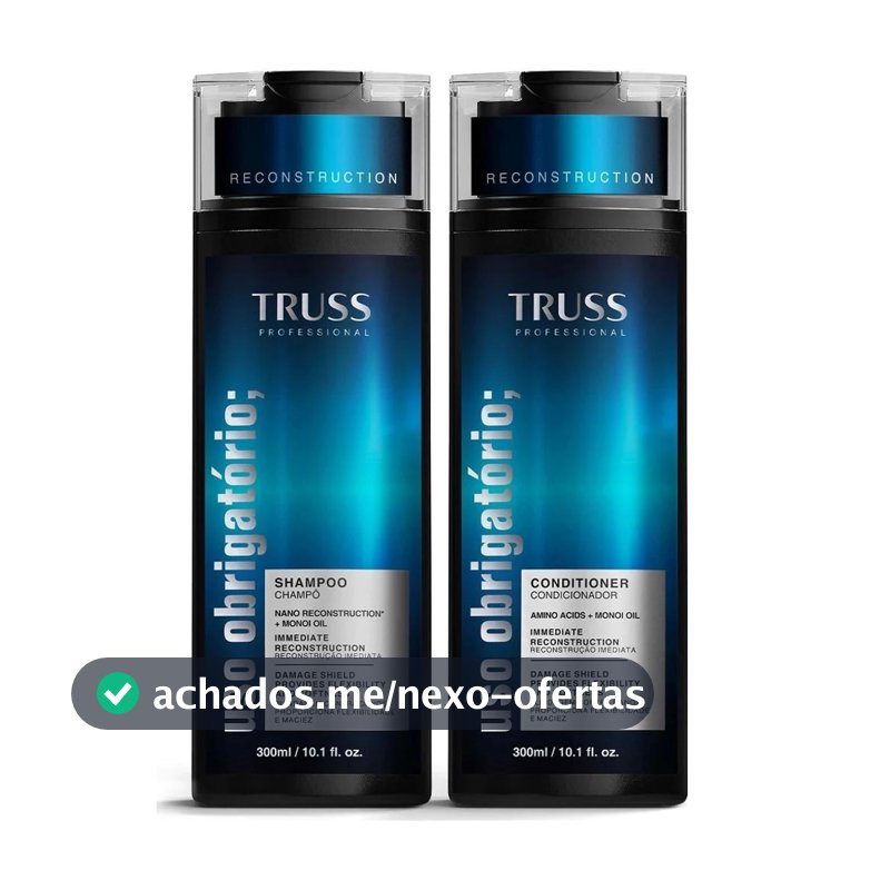 Kit Truss Uso Obrigatorio Shampoo E Condicionador 300ml