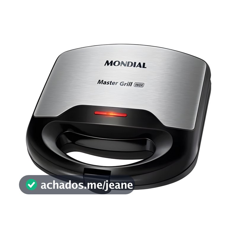 Sanduicheira Mondial S-20 Master Grill 750W Antiaderente