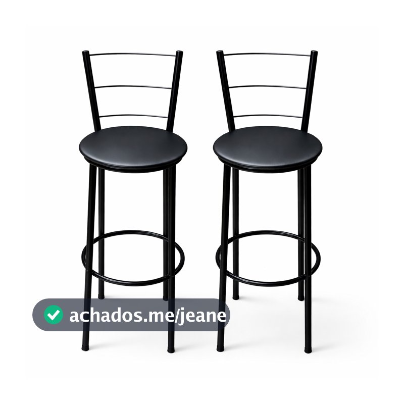 KIT 2 BANQUETAS ALTA DESMONTÁVEL AÇO BALCÃO COZINHA AREA CHURRASCO AMERICANA BANCO COZINHA GOURMET