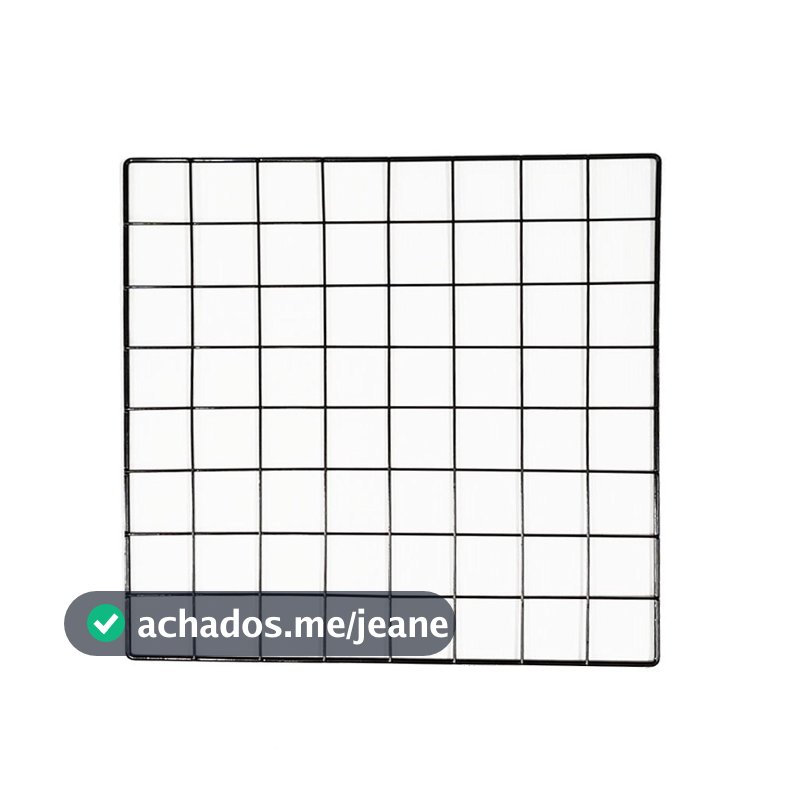 Tela Aramada 40X40 Grade De Fotos Recados Memory Board