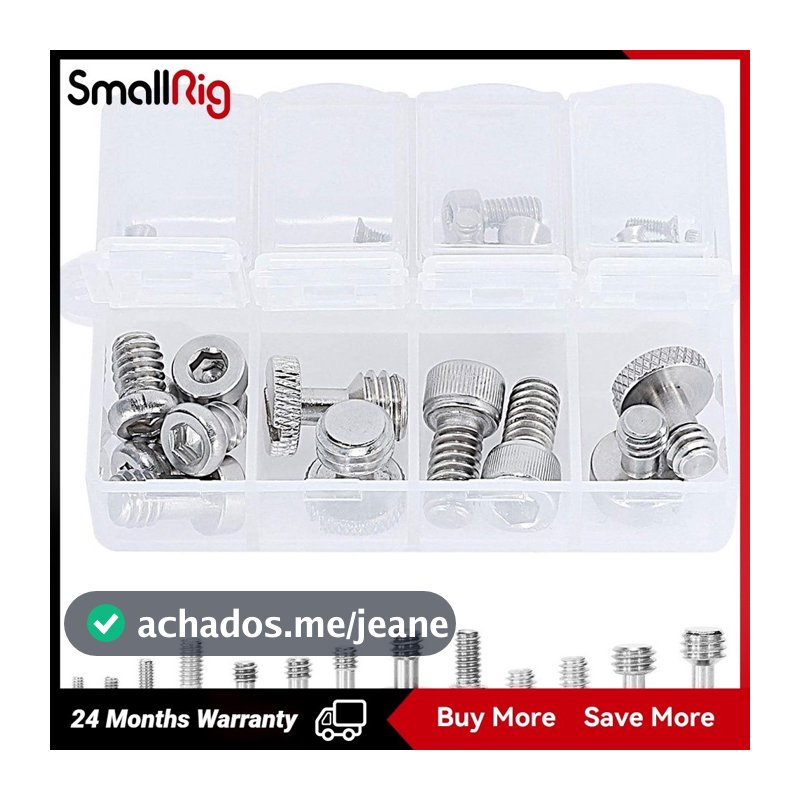 Conjunto De Parafusos SmallRig Para Acessórios De Câmera AAK2326