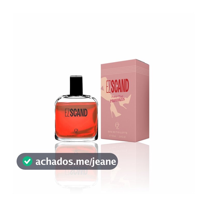EZ Scand - Eau de Toilette 100ml LANÇAMENTO EXCLUSIVO