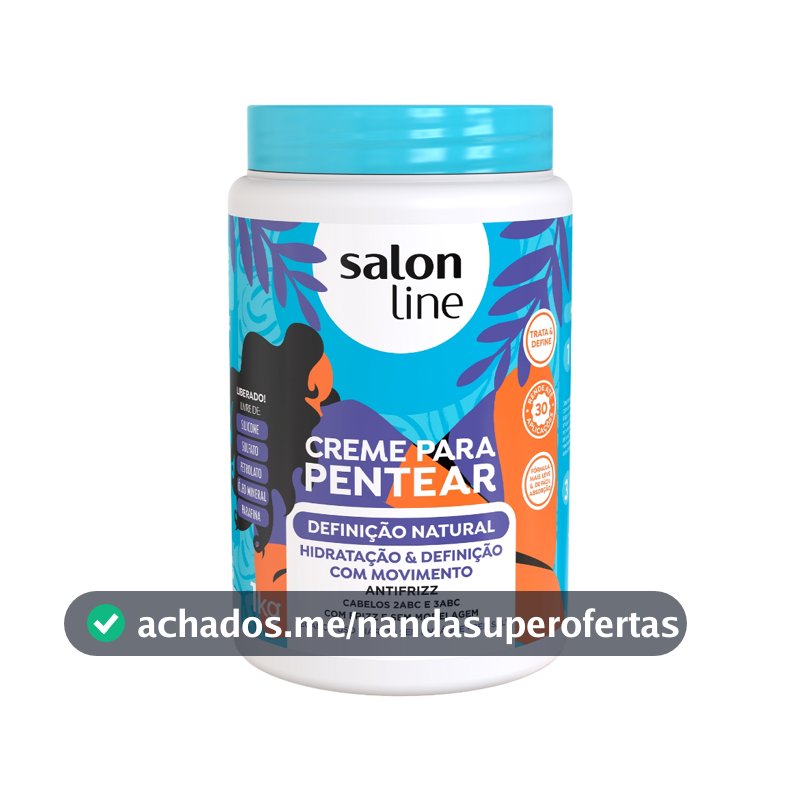 Creme Para Pentear Definição Natural 1kg
