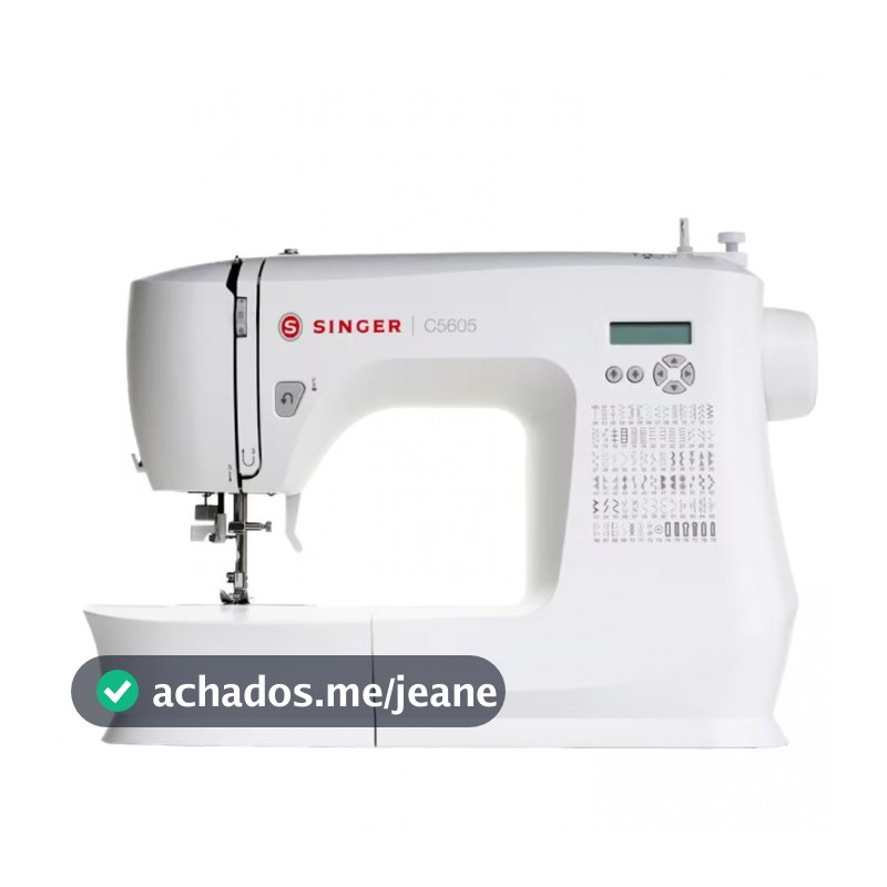 Máquina de Costura Portátil C5605 Singer