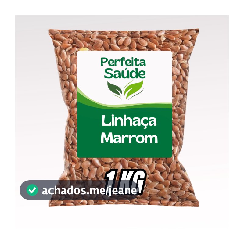 Linhaça Marrom 100% Natural – Semente Rica em Fibras, Ômega 3 e Proteínas
