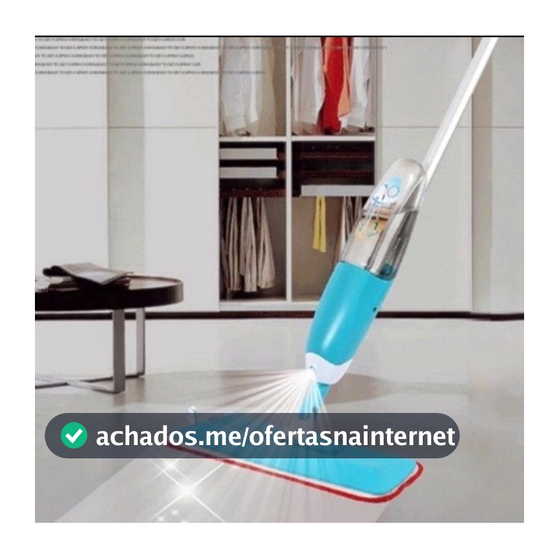 Mop Spray Refil de Microfibra Com Reservatório
