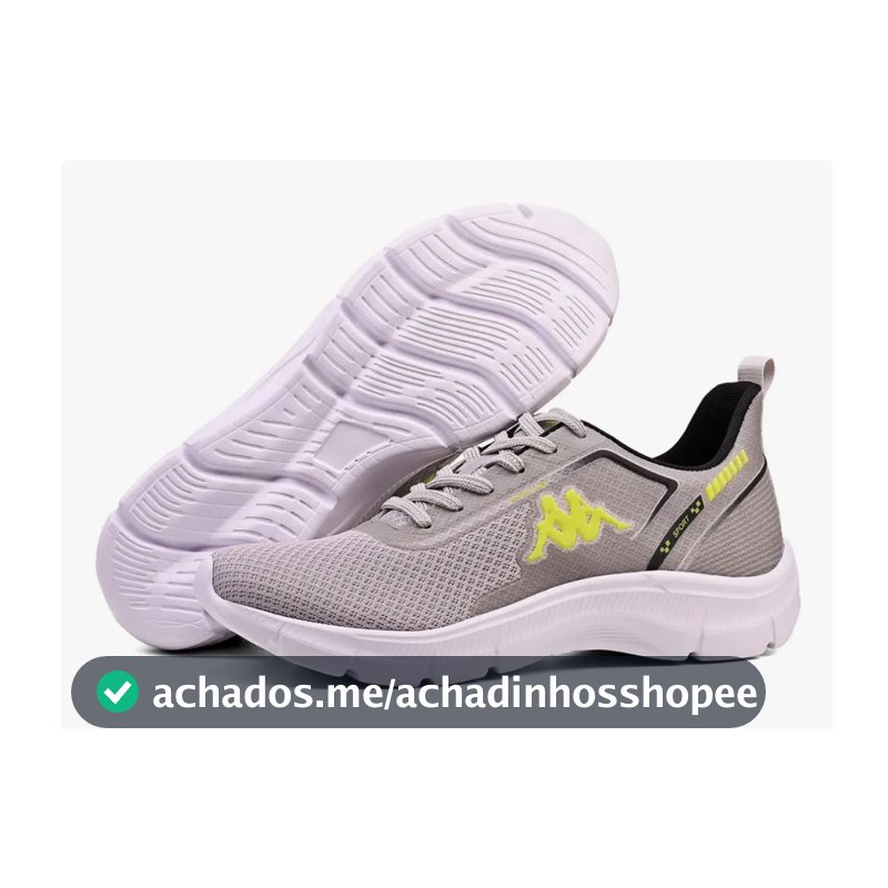 Kappa Run 200 Tenis Feminino Masculino  Original Confortável Corrida Caminhada Treino Academia