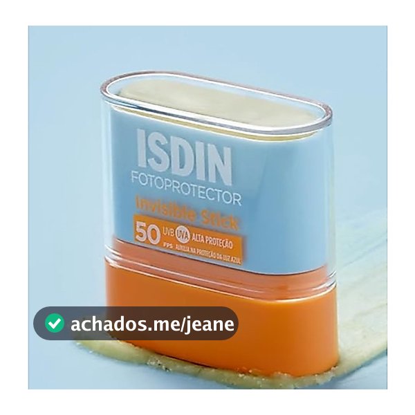 ISDIN Protetor Solar Facial em bastão Invisible Stick FPS 50