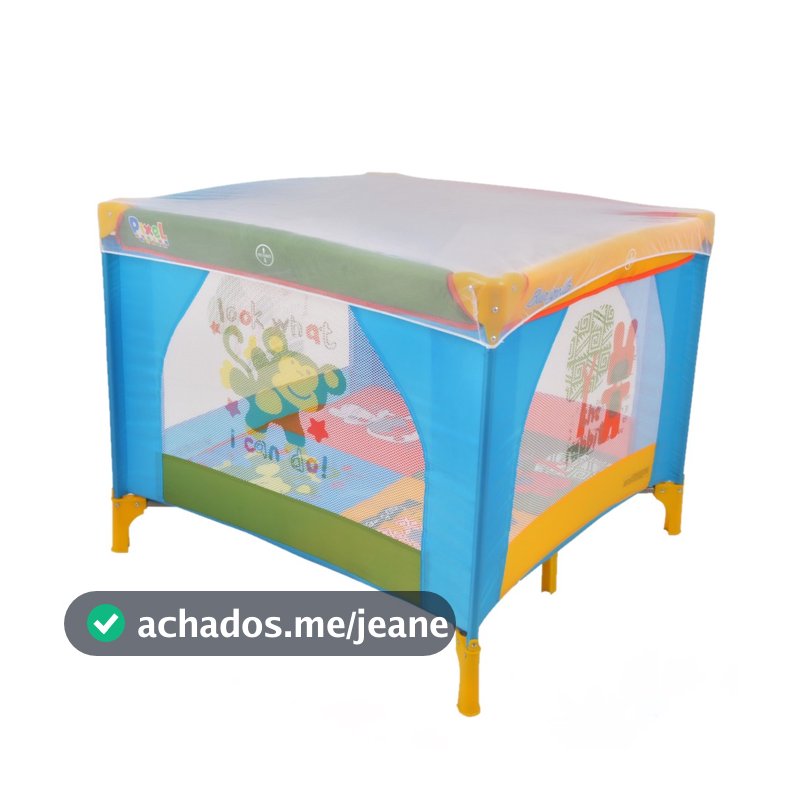 Cercado Pixel Burigotto - Chiqueirinho Bebê e Berço Portátil