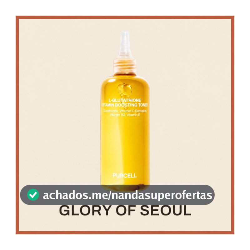 [NEW] PURCELL Glutathione Vitamin Booster Toner (2 Options) │ 300ml / 150ml