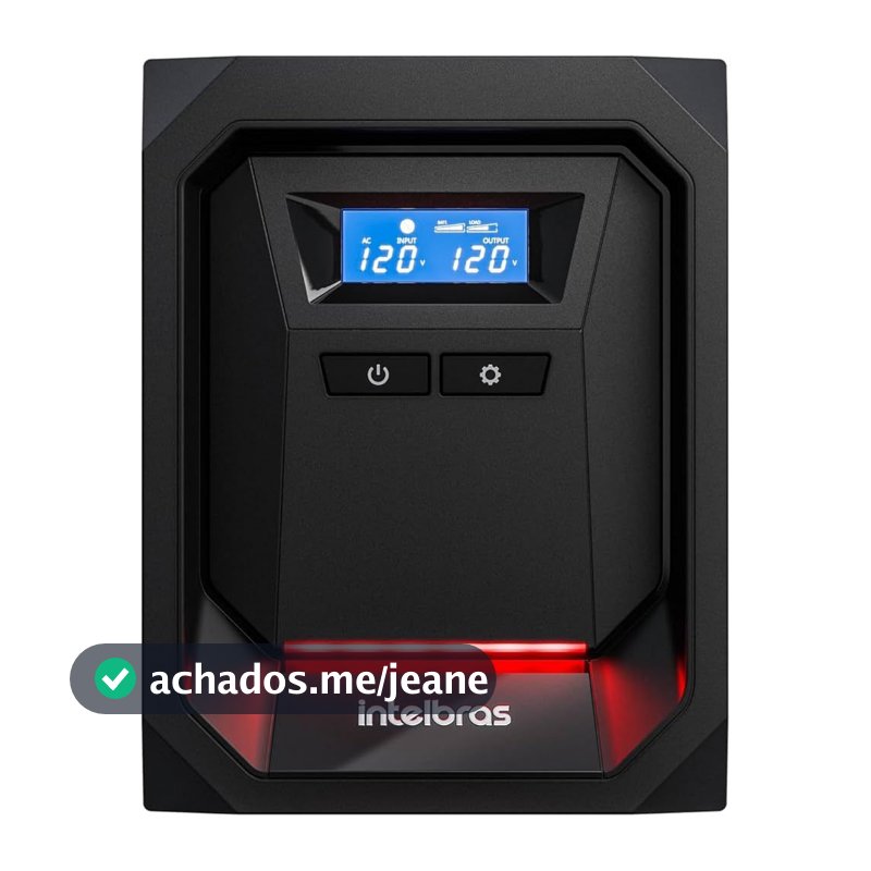 Nobreak Intelbras Ultimate Gamer 1000VA 2 Baterias 6 Tomadas Bivolt Automatico 4820120