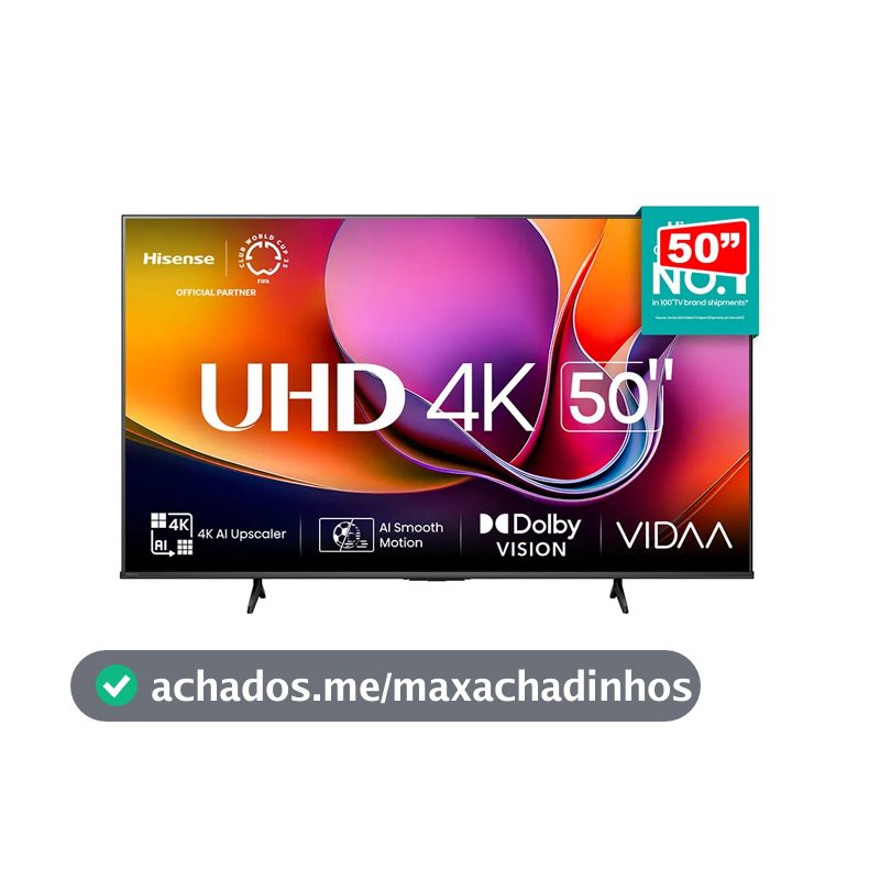 Tv Led 4K 50 Hisense 50A6NV