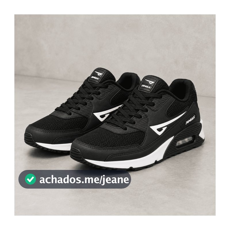 Tênis Mizon Air RMax 90 Masculino Leve Confortável para Caminhada e Dia a Dia