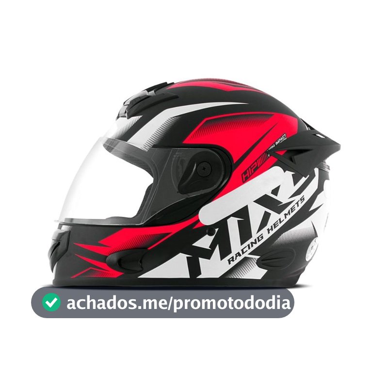 Capacete Moto Masculino E Feminino Fechado MX2 Storm Fosco Mixs