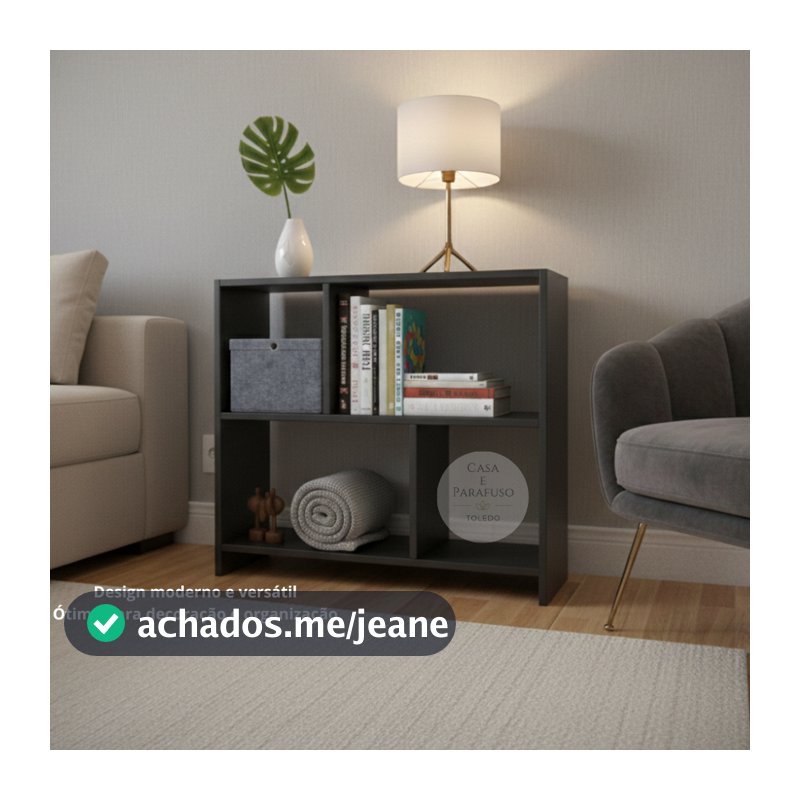 Rack Aparador Nicho Multiuso – Móvel Moderno Para Sala Escritório Quarto  - 32