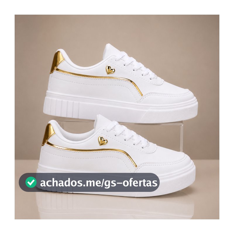 Tenis Feminino Casual Tendencia Estiloso Confortavel Macio trabalho Escola Passeio