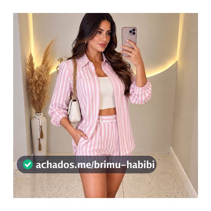 Conjunto Alfaiataria Linho Feminino Camisa  e Short Verão Casual Elegante Roupa Feminina Leve
