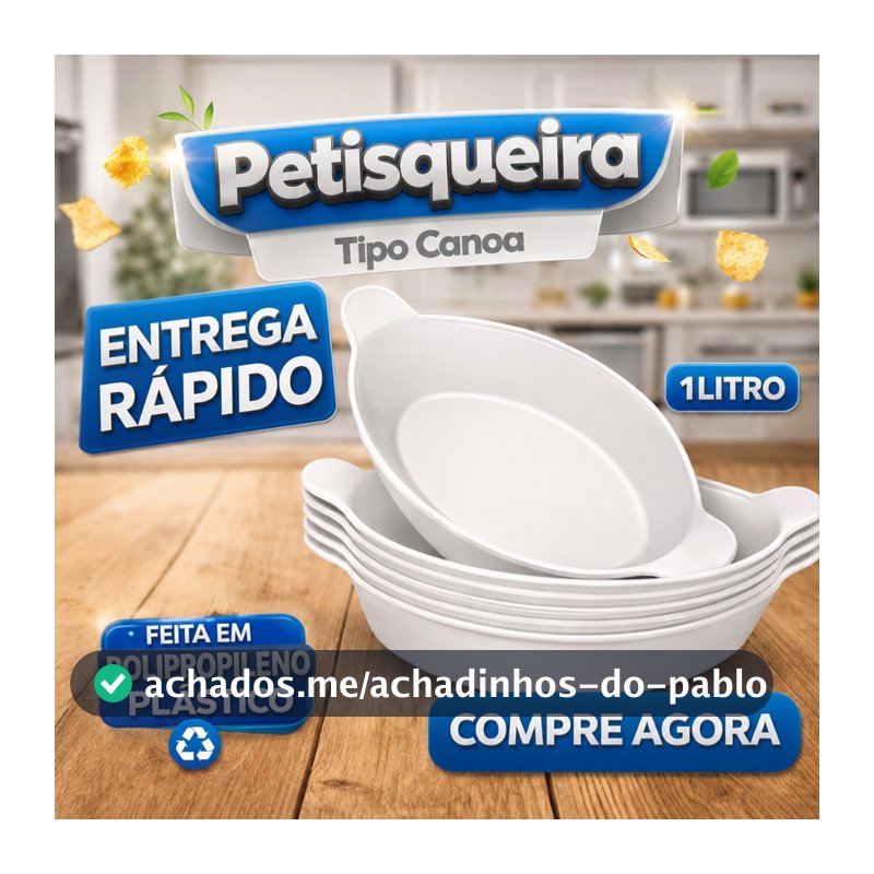 10  Unidades Petisqueiras Barquinha Canoa Petiscos Churrasco Festa Frios Para Servir Amendoim Caldo Branca - Kaziva
