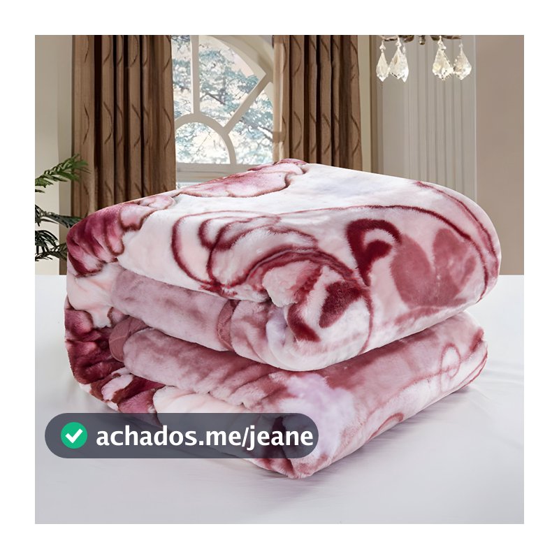 Cobertores Manta Soft Casal Padrão Micro Fibra Estampada Oferta