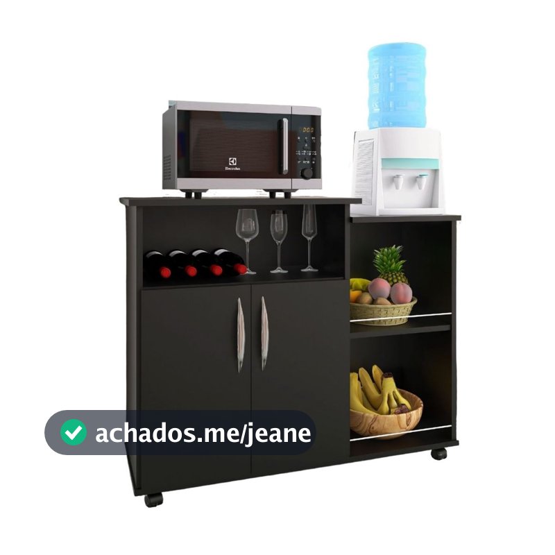 Fruteira Armário P/Dispensa Balcão Cozinha Base Micro-ondas