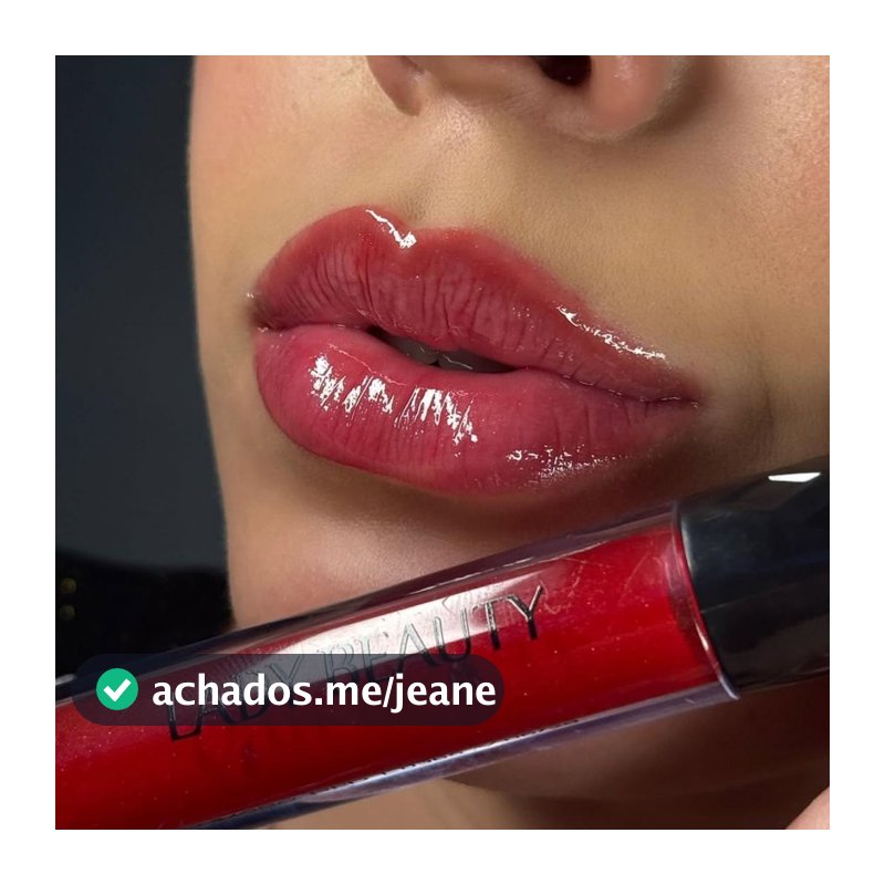 Lip Gloss Volumoso Efeito Preenchimento Labial Aumenta a Boca Com Acido Hialurônico - Lady Beauty