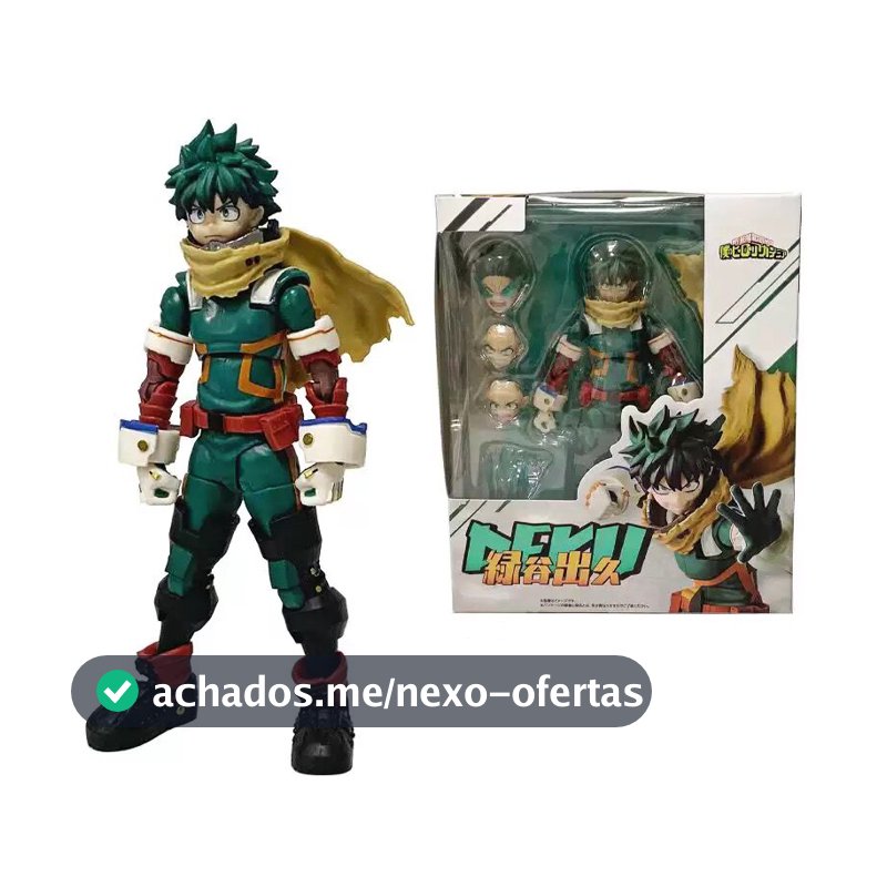 S.H.Figuarts 15CM EM Estoque Japão Anime Shfiguarts MEU Herói Academia Figma SHF Midoriya Izuku Deku PVC Ação Figura