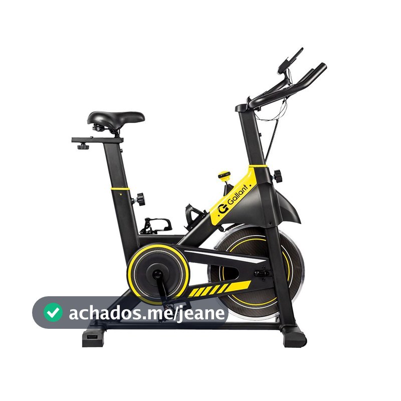 Bicicleta Ergométrica Spinning Magnética Gallant Elite Roda de Inércia 13 kg (GSB13HMGA-PT)