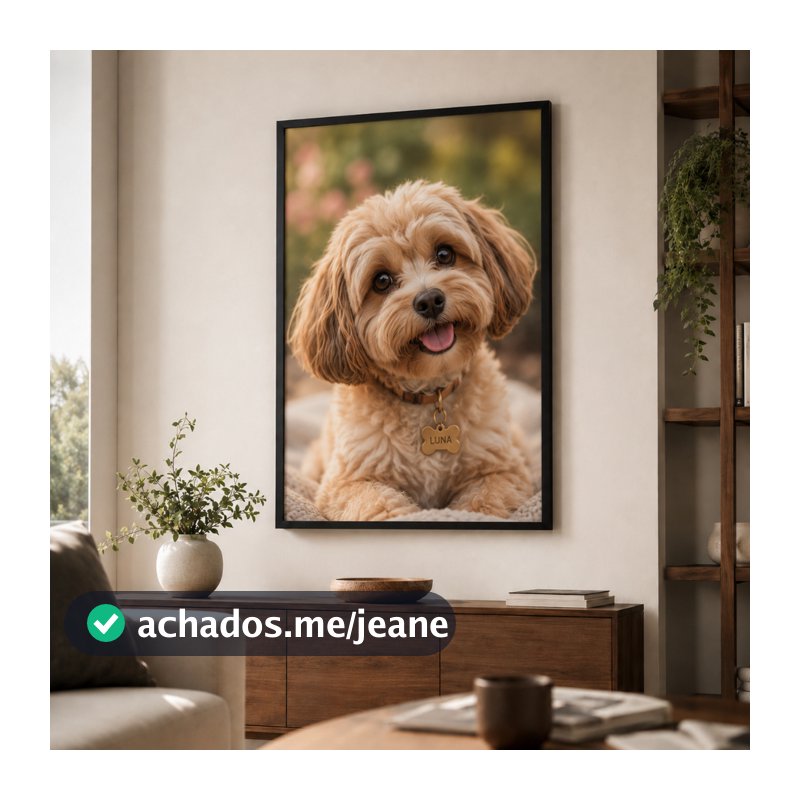 Quadro Personalizado Com Sua Foto Com Moldura Com ou Sem Vidro Sala Quarto Hall Escritório
