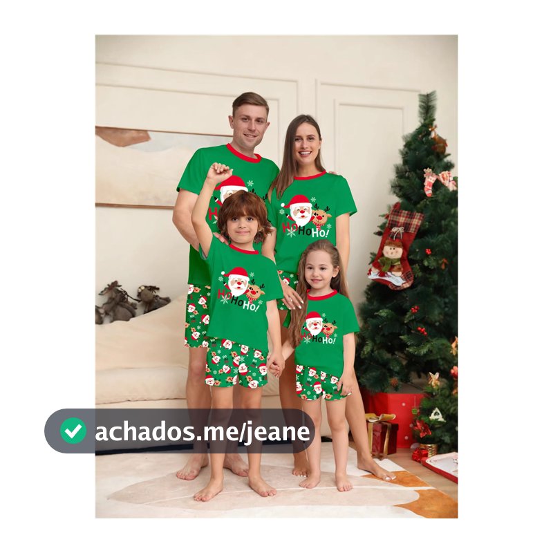 2026 Família Combinando Pijamas De Natal Adulto Crianças Bebê Roupas Mãe E Filha Pai Filho Olhar