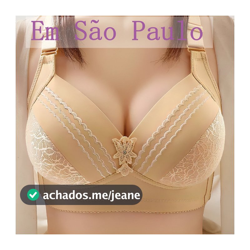 Sutiã Roupa Íntima Feminina Não Magnética Sem Fio Push up E Anti-Flacidez Peito Segurando Beleza Voltar Sutiã Feminino