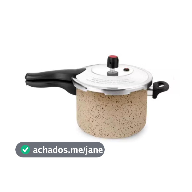 Panela Pressão 4,5 Litros Fechamento Externo Antiaderente Teflon Varias Cores Cozimento Rapido